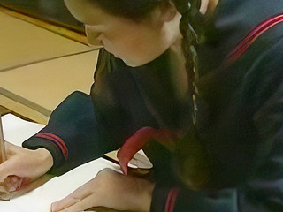 Japanese Schoolgirl Gets Pounded by Older Nippon Man During Homework Time